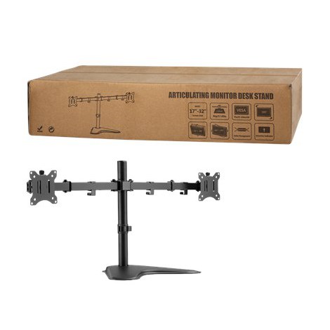 Logilink | Desk Mount | Tilt, swivel, level adjustment, rotate | 17-32 "" | Maximum weight (capacity) 8 kg | Black - 3